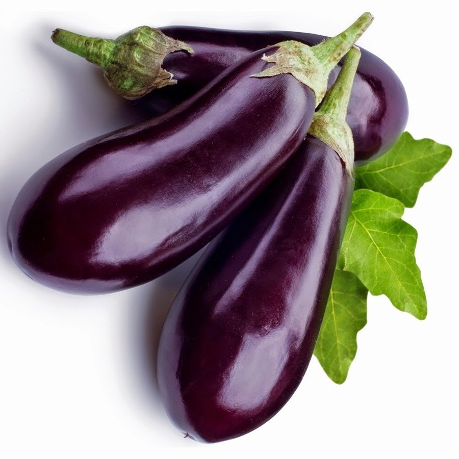 Aubergine pot 10,5