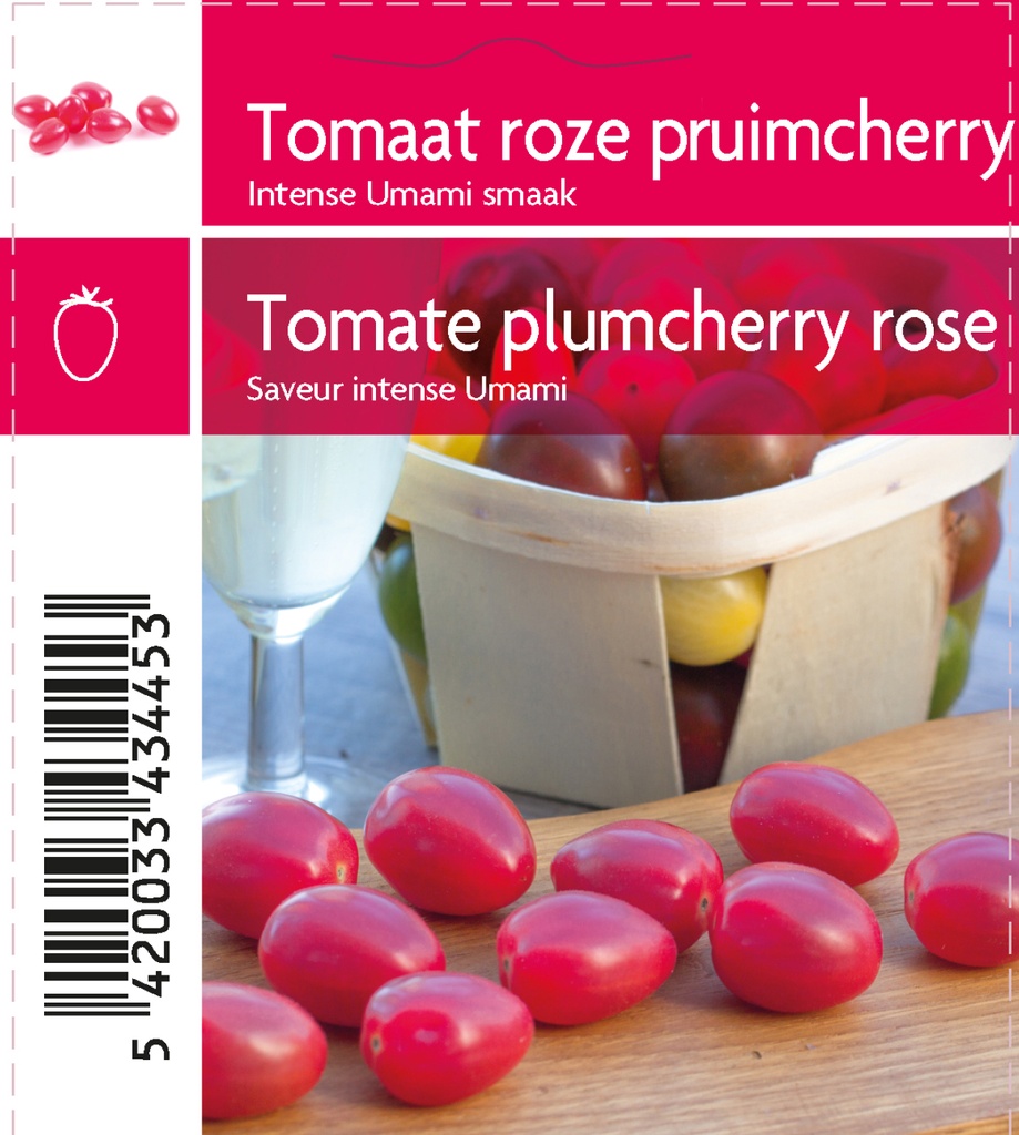 Tomate cherry roze