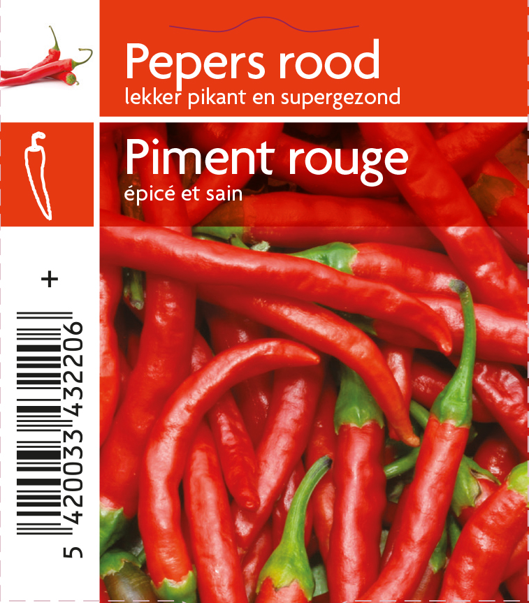Piment rouge pot 10,5