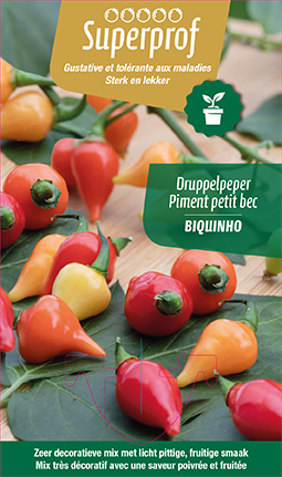 Piment goutte d'eau Biquinho F1