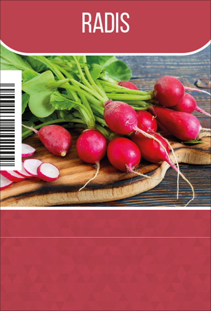 Radis rouges tray (8x6)