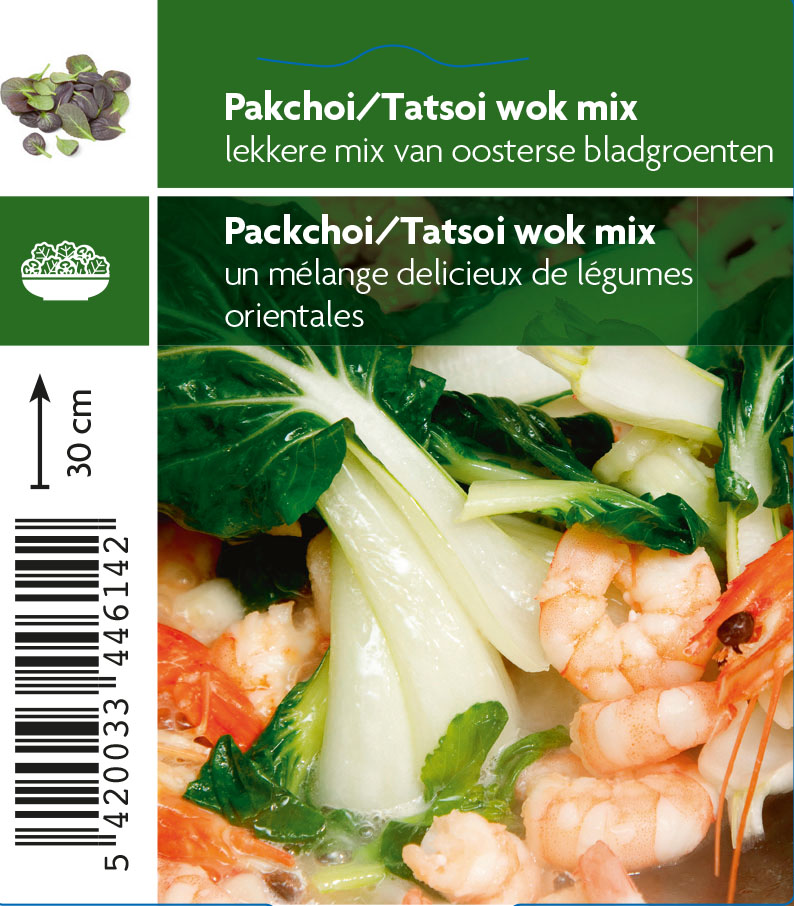Pakchoi/Tatsoi wok mix