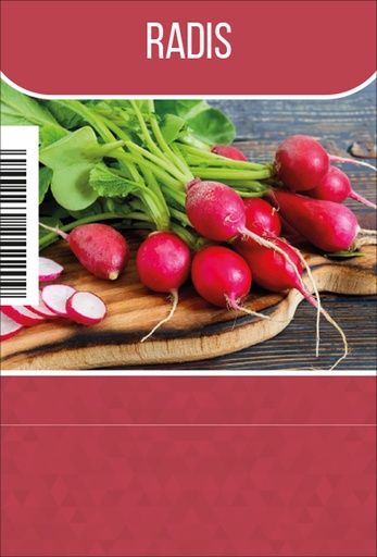 [1178] Radis rouges tray (8x6)